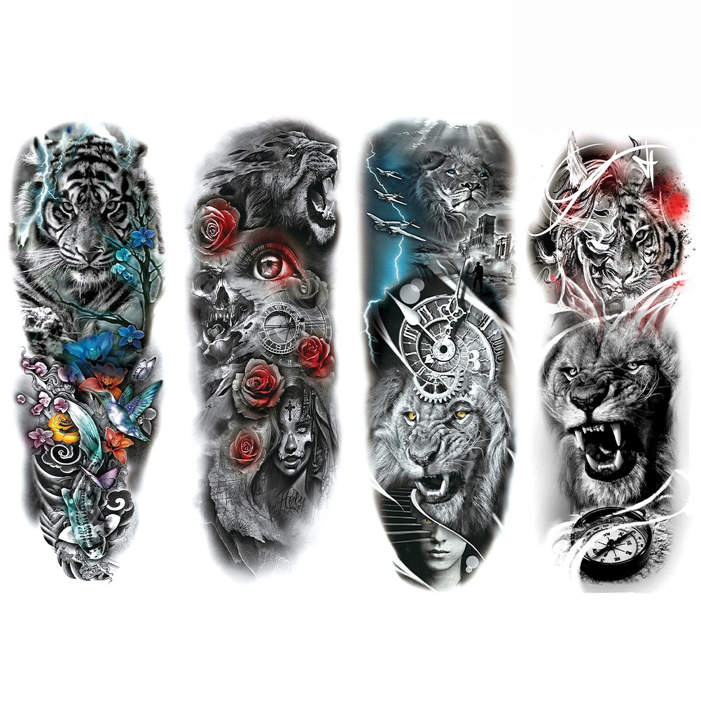 קעקועים זמניים ריאליסטיים ל-14 ימים