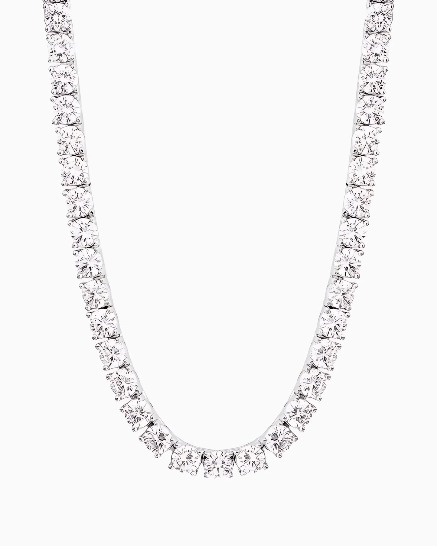 שרשרת טניס נוצצת