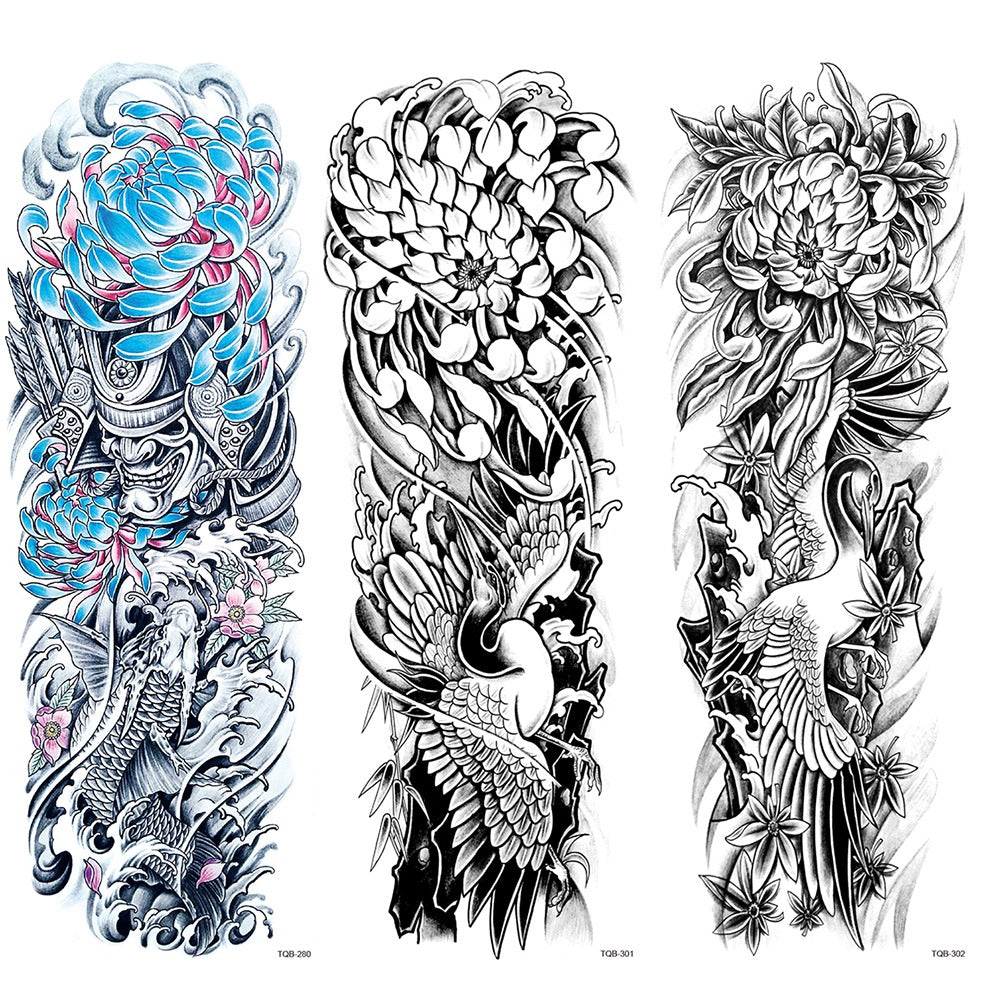 קעקועים זמניים ריאליסטיים ל-14 ימים