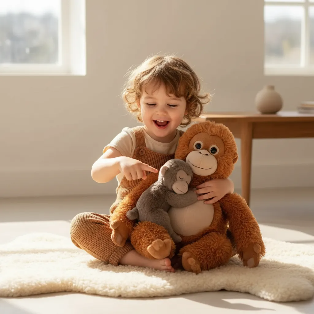 🧡 הקוף ששיגע את העולם – עכשיו אצלכם בבית